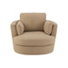 Eetkamerstoel Beige Schuim 107 cm 100x109x89 cm-Eetkamerstoelen-J-Line