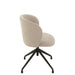 Eetkamerstoel Beige Stof 48 cm-Eetkamerstoelen-J-Line