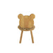 Eetkamerstoel Beige Textile 30 cm 30x36.5x63 cm-Eetkamerstoelen-J-Line