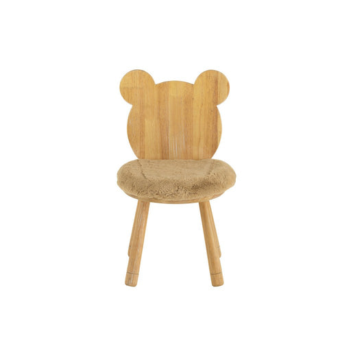 Eetkamerstoel Beige Textile 30 cm-Eetkamerstoelen-J-Line