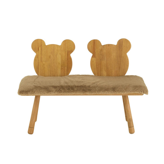 Eetkamerstoel Beige Textile 34 cm-Eetkamerstoelen-J-Line
