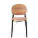 Eetkamerstoel Beige Veneer 40 cm 40x53x82 cm-Eetkamerstoelen-J-Line