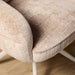 Eetkamerstoel Bella - Beige - Poot Zand - Met armleuning-Eetkamerstoelen-Starfurn