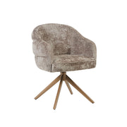 Eetkamerstoel Bella Clay Poot Bronze Met armleuning 64x65x83 cm-Eetkamerstoelen-Starfurn