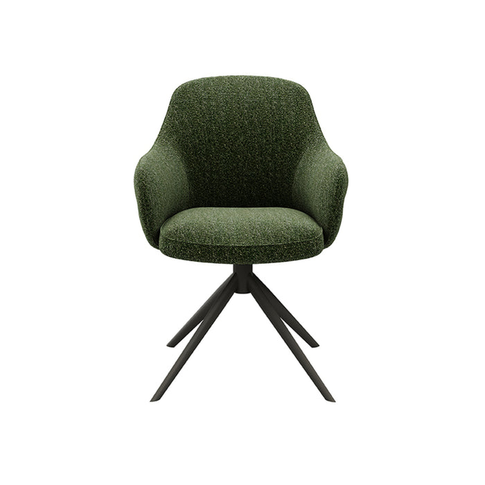 Eetkamerstoel Bern - Forest - Royal Boucle - Forest Metalen Frame-Eetkamerstoelen-LABEL51