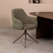 Eetkamerstoel Bern Forest Royal Boucle Forest Metalen Frame-Eetkamerstoelen-LABEL51