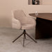 Eetkamerstoel Bern - Mushroom - Royal Boucle - Brons Metalen-Eetkamerstoelen-LABEL51