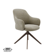 Eetkamerstoel Bern Mushroom Royal Boucle Brons Metalen-Eetkamerstoelen-LABEL51