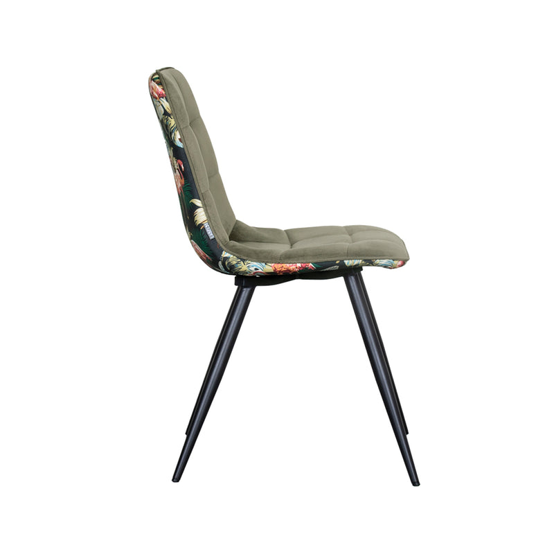 Eetkamerstoel Bistro Hunter Fluweel #2 46x59x86 cm-Eetkamerstoelen-LABEL51