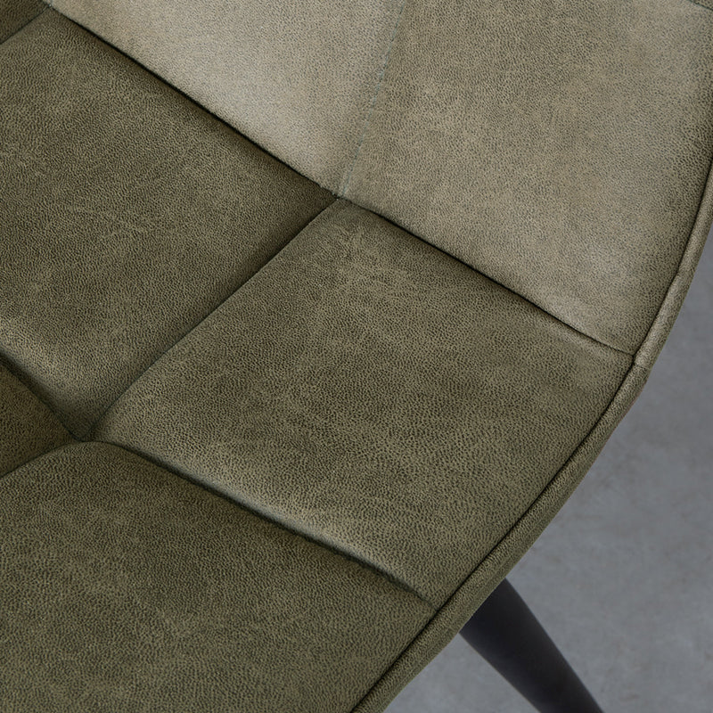 Eetkamerstoel Bistro Moss Micro Suede 46x59x86 cm-Eetkamerstoelen-LABEL51