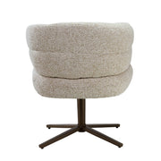 Eetkamerstoel Blake Stof Beige 69x65x81 cm-Eetkamerstoelen-Livingfurn