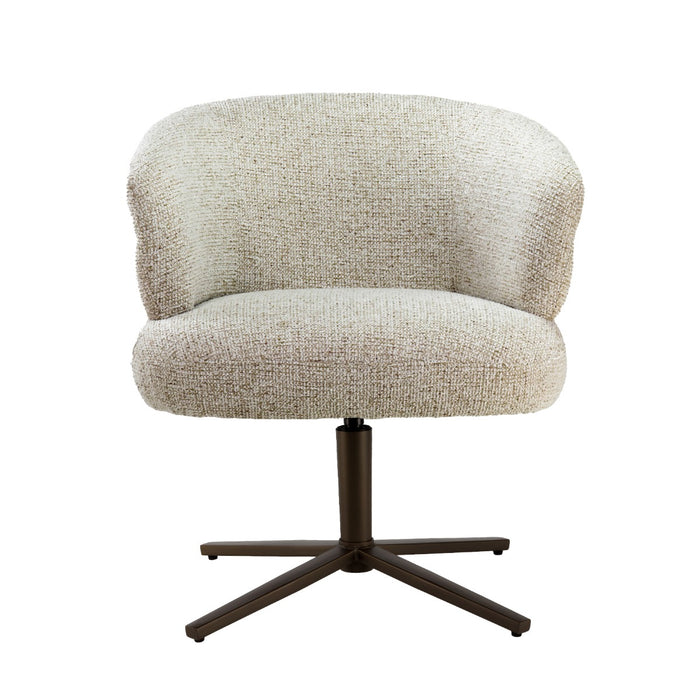 Eetkamerstoel Blake Stof Beige-Livingfurn