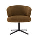 Eetkamerstoel Blake Stof Caramel-Eetkamerstoelen-Livingfurn