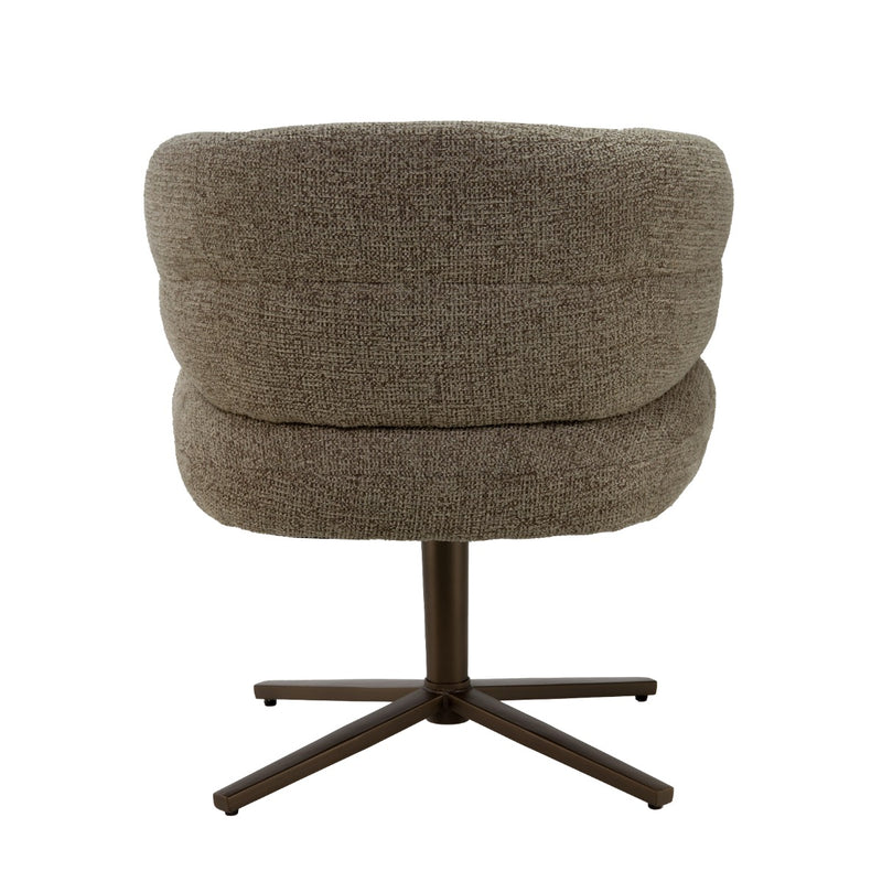 Eetkamerstoel Blake Stof Desert 69x65x81 cm-Eetkamerstoelen-Livingfurn