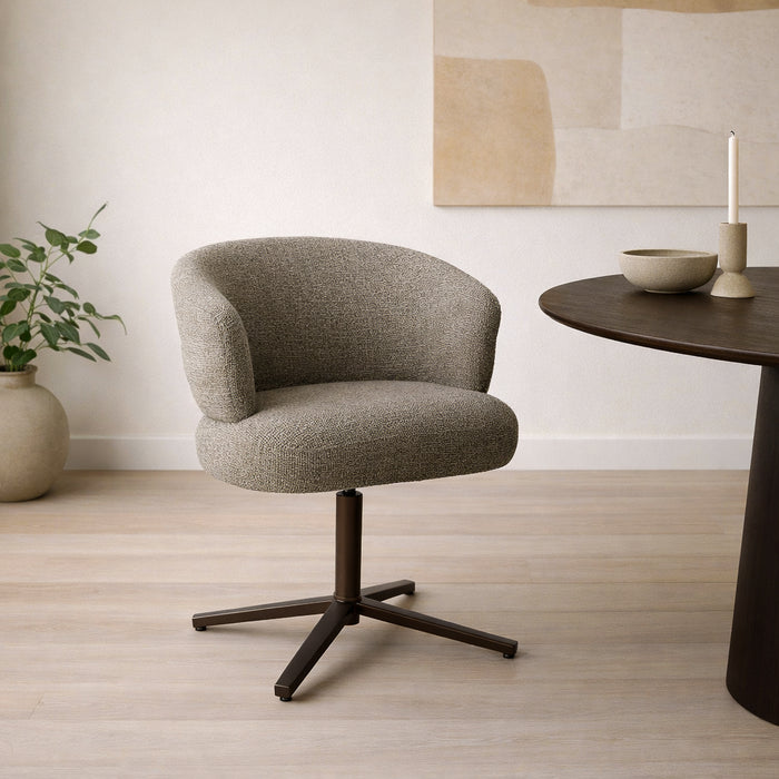 Eetkamerstoel Blake Stof Desert-Eetkamerstoelen-Livingfurn