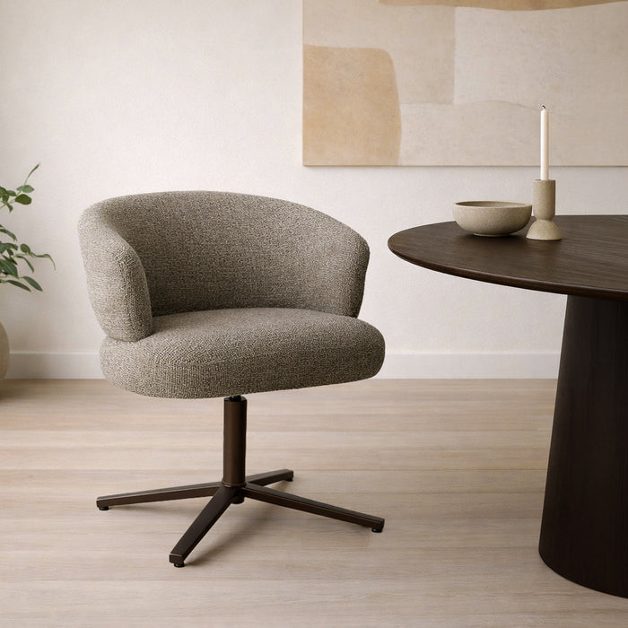 Eetkamerstoel Blake Stof Desert-Livingfurn