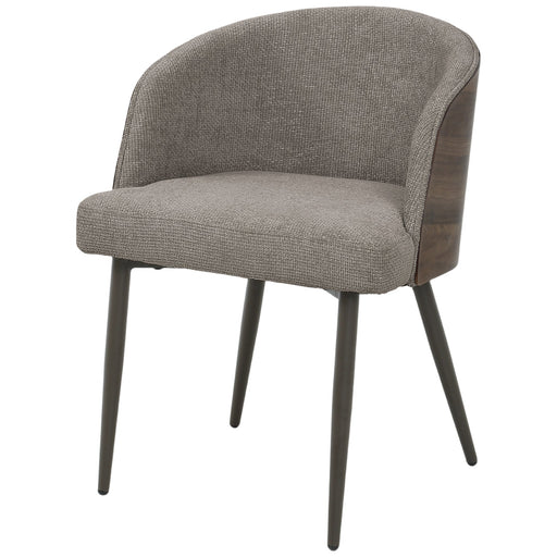 Eetkamerstoel Bosca Polyester Bruin-Eetkamerstoelen-PTMD