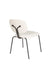Eetkamerstoel Bouton Off-white Polyester Wit 59x50 cm-Eetkamerstoelen-Creating Home