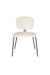 Eetkamerstoel Bouton Off-white Polyester Wit 59x50 cm-Eetkamerstoelen-Creating Home