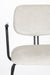Eetkamerstoel Bouton Off-white Polyester Wit 59x52 cm-Eetkamerstoelen-Creating Home