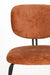 Eetkamerstoel Bouton Polyester Terracotta 59x50 cm-Eetkamerstoelen-Creating Home