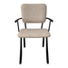 Eetkamerstoel Brix Eetkamerstoel Beige 56 cm Stof, gecoat s 31441-Eetkamerstoelen-Livingfurn