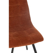 Eetkamerstoel Bronze Multiplex 45 cm 45x55x85 cm-Eetkamerstoelen-J-Line