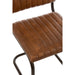 Eetkamerstoel Bruin Leer 45 cm 45x52x88 cm-Eetkamerstoelen-J-Line