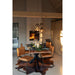 Eetkamerstoel Bruin Leer 45 cm-Eetkamerstoelen-J-Line