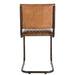 Eetkamerstoel Bruin Leer 45 cm-Eetkamerstoelen-J-Line