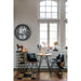 Eetkamerstoel Bruin Leer 49 cm 49x46x79 cm-Eetkamerstoelen-J-Line
