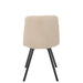 Eetkamerstoel Bruin Metaal 45 cm 45x55x85 cm-Eetkamerstoelen-J-Line