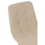 Eetkamerstoel Bruin Metaal 45 cm 45x55x85 cm-Eetkamerstoelen-J-Line