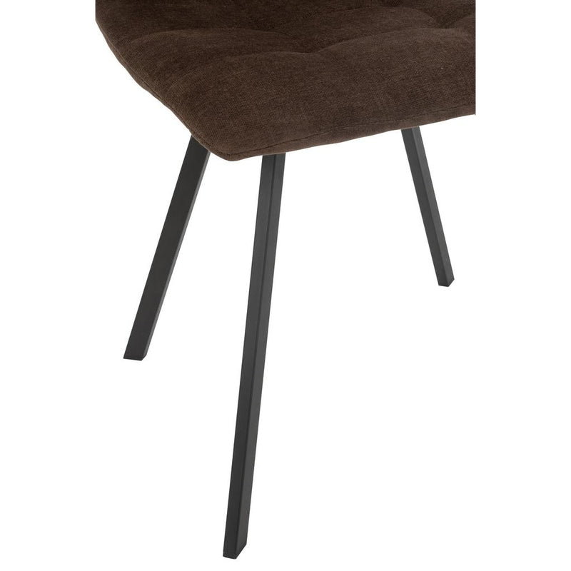 Eetkamerstoel Bruin Multiplex 45 cm 45x55x85 cm-Eetkamerstoelen-J-Line