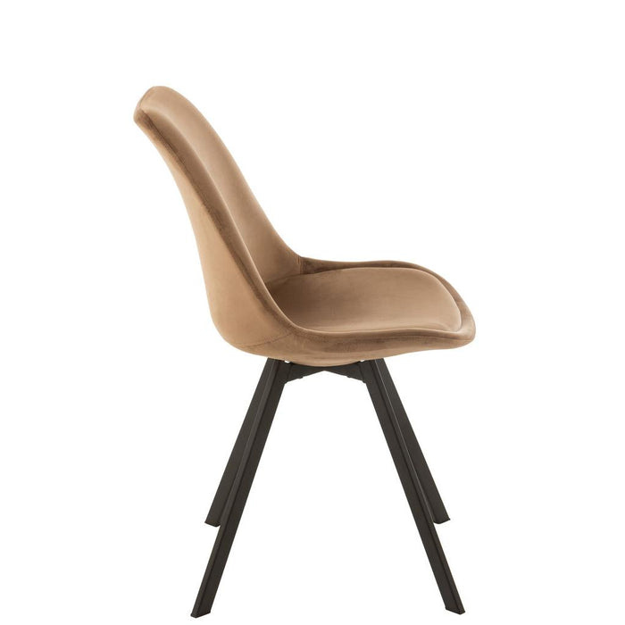 Eetkamerstoel Bruin Multiplex 49 cm-Eetkamerstoelen-J-Line