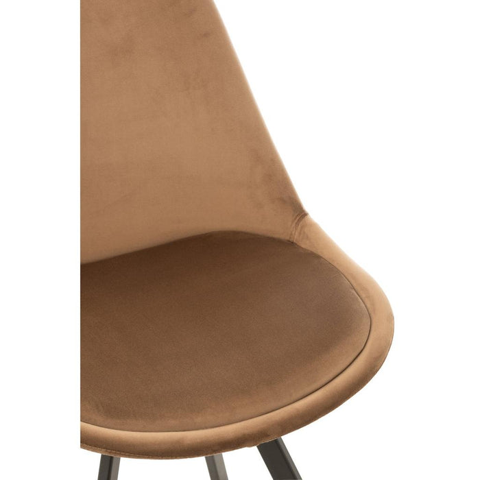 Eetkamerstoel Bruin Multiplex 49 cm-Eetkamerstoelen-J-Line