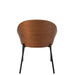 Eetkamerstoel Bruin Polyester 54 cm 54.2x53.5x74.6 cm-Eetkamerstoelen-J-Line