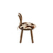Eetkamerstoel Bruin Rubber hout 36 cm-Eetkamerstoelen-J-Line