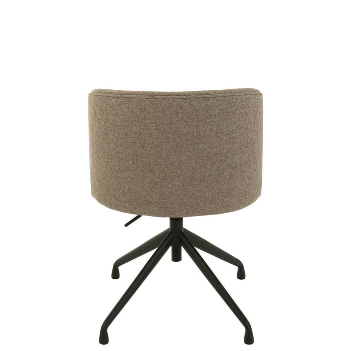 Eetkamerstoel Bruin Schuim 48 cm-Eetkamerstoelen-J-Line