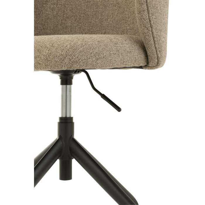 Eetkamerstoel Bruin Schuim 48 cm-Eetkamerstoelen-J-Line