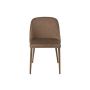 Eetkamerstoel Bruin Schuim 51 cm 51x58x80 cm-Eetkamerstoelen-J-Line