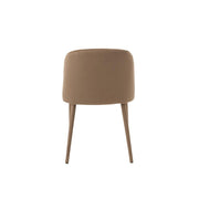 Eetkamerstoel Bruin Schuim 51 cm 51x58x80 cm-Eetkamerstoelen-J-Line