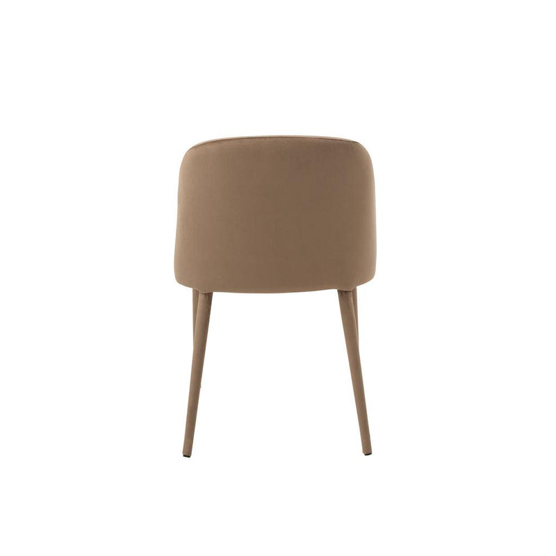 Eetkamerstoel Bruin Schuim 51 cm 51x58x80 cm-Eetkamerstoelen-J-Line