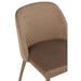 Eetkamerstoel Bruin Schuim 51 cm-Eetkamerstoelen-J-Line