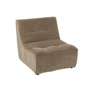 Eetkamerstoel Bruin Schuim 97 cm 97x83x83 cm-3-Zitsbanken-J-Line