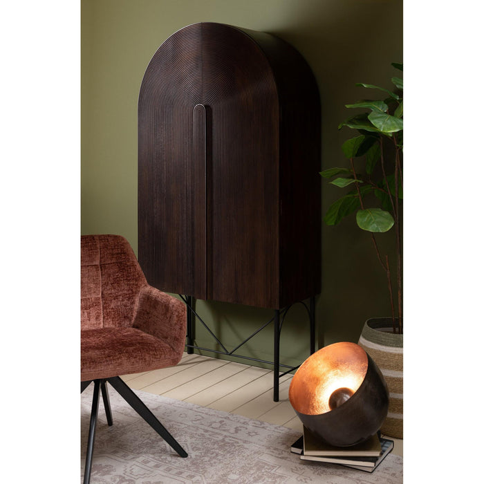 Eetkamerstoel Bruin Sponge 56 cm-Eetkamerstoelen-J-Line