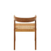 Eetkamerstoel Bruin Teakhout Vierkant 55 cm 55x55x71 cm-Eetkamerstoelen-J-Line