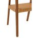 Eetkamerstoel Bruin Teakhout Vierkant 55 cm-Eetkamerstoelen-J-Line