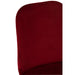Eetkamerstoel Burgundy Stof 44 cm 44.5x46.5x86 cm-Eetkamerstoelen-J-Line