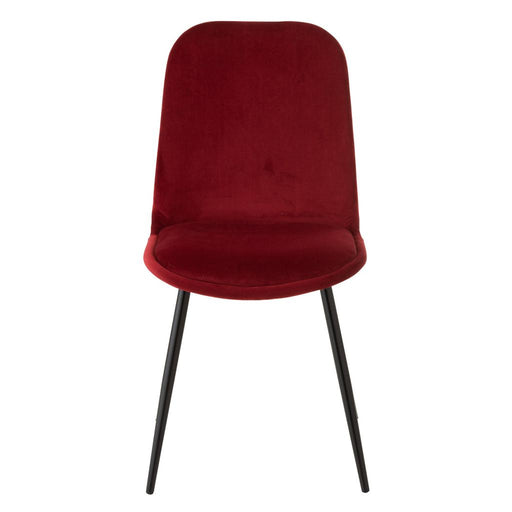 Eetkamerstoel Burgundy Stof 44 cm-Eetkamerstoelen-J-Line